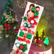 New Christmas Hairpin 10 Piece Set For Children