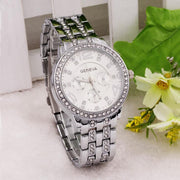 Geneva Rhinestone Wrist Watch